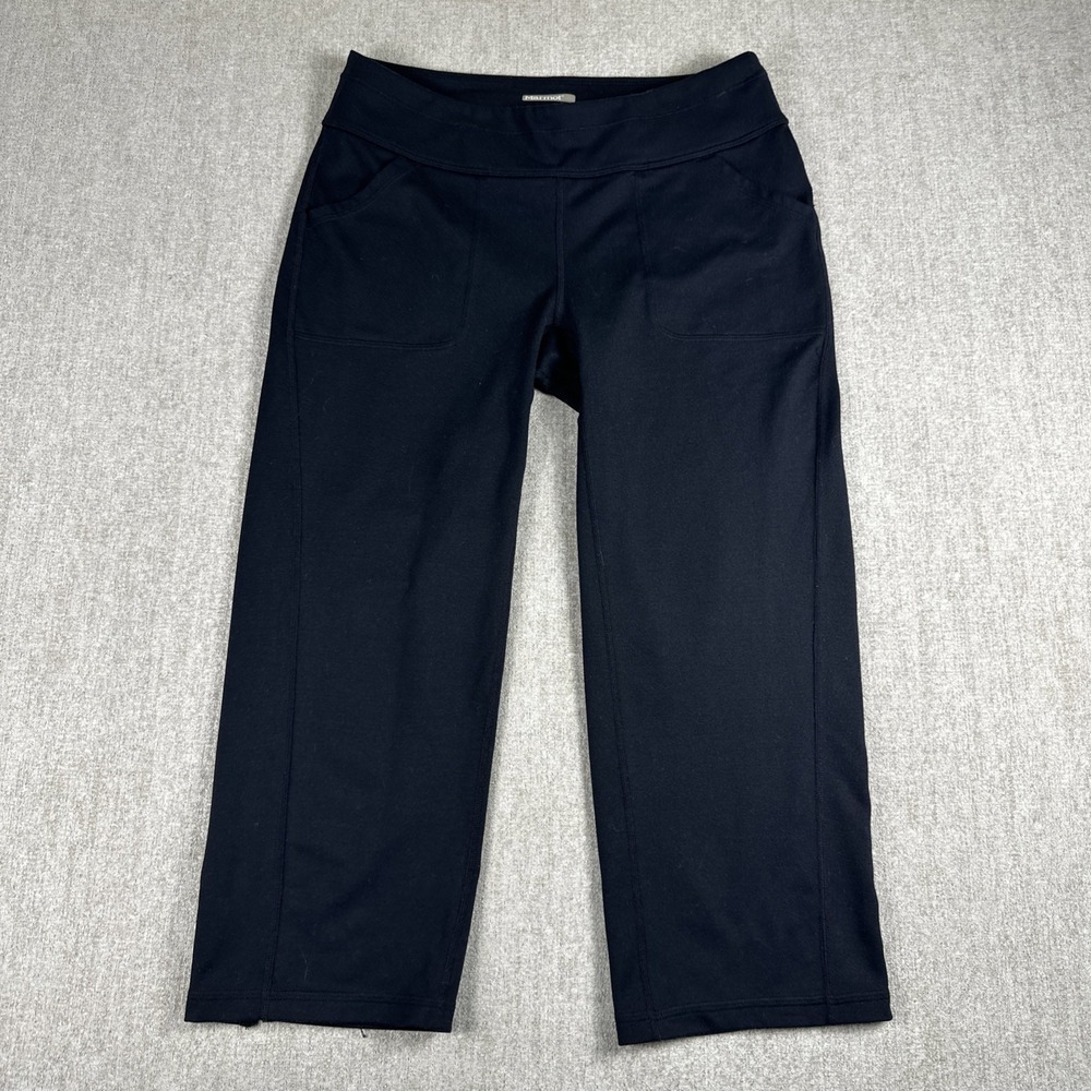 Marmot‎ Athletic Leggings Pants Women's Size M Black Yoga Exercise Capri